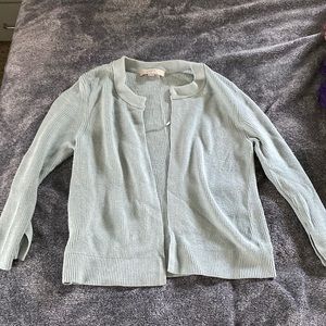 Light blue small cardigan from the loft.